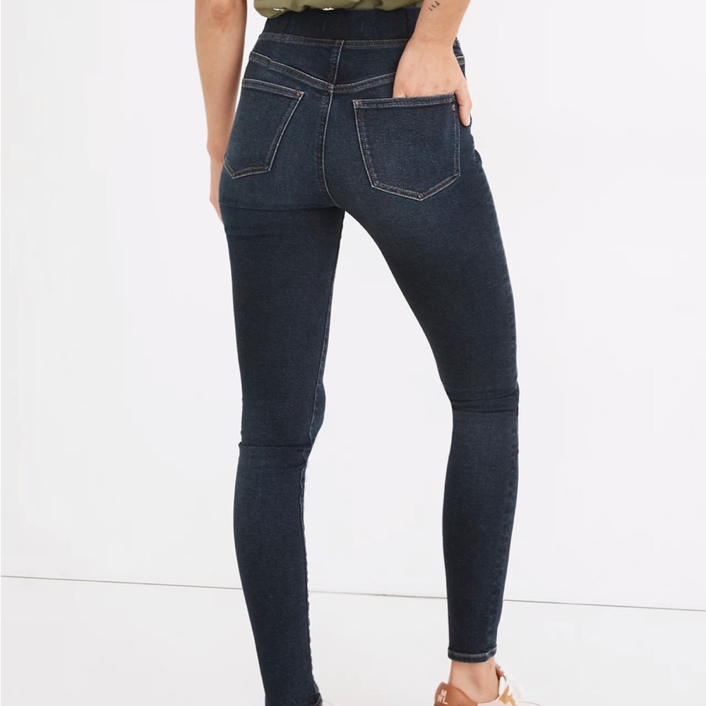 Madewell Pull-on Skinny Jeans Size 25T (tall) in Wisteria Wash
